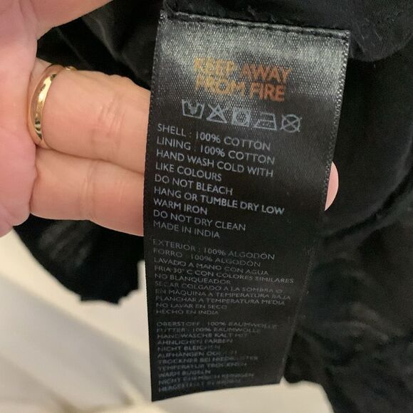 Urban Outfitters Bria Black Eyelet Pleated Short Sleeve Frock Mini Dress Size S - Picture 12 of 15